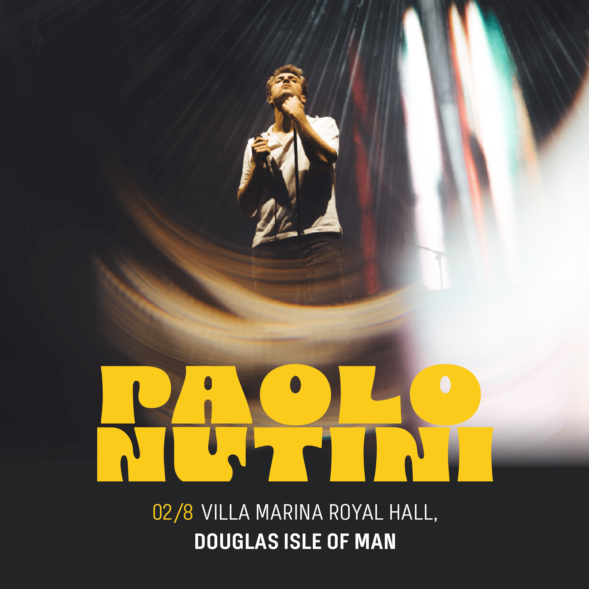 Paolo Nutini is set to perform in the Isle of Man