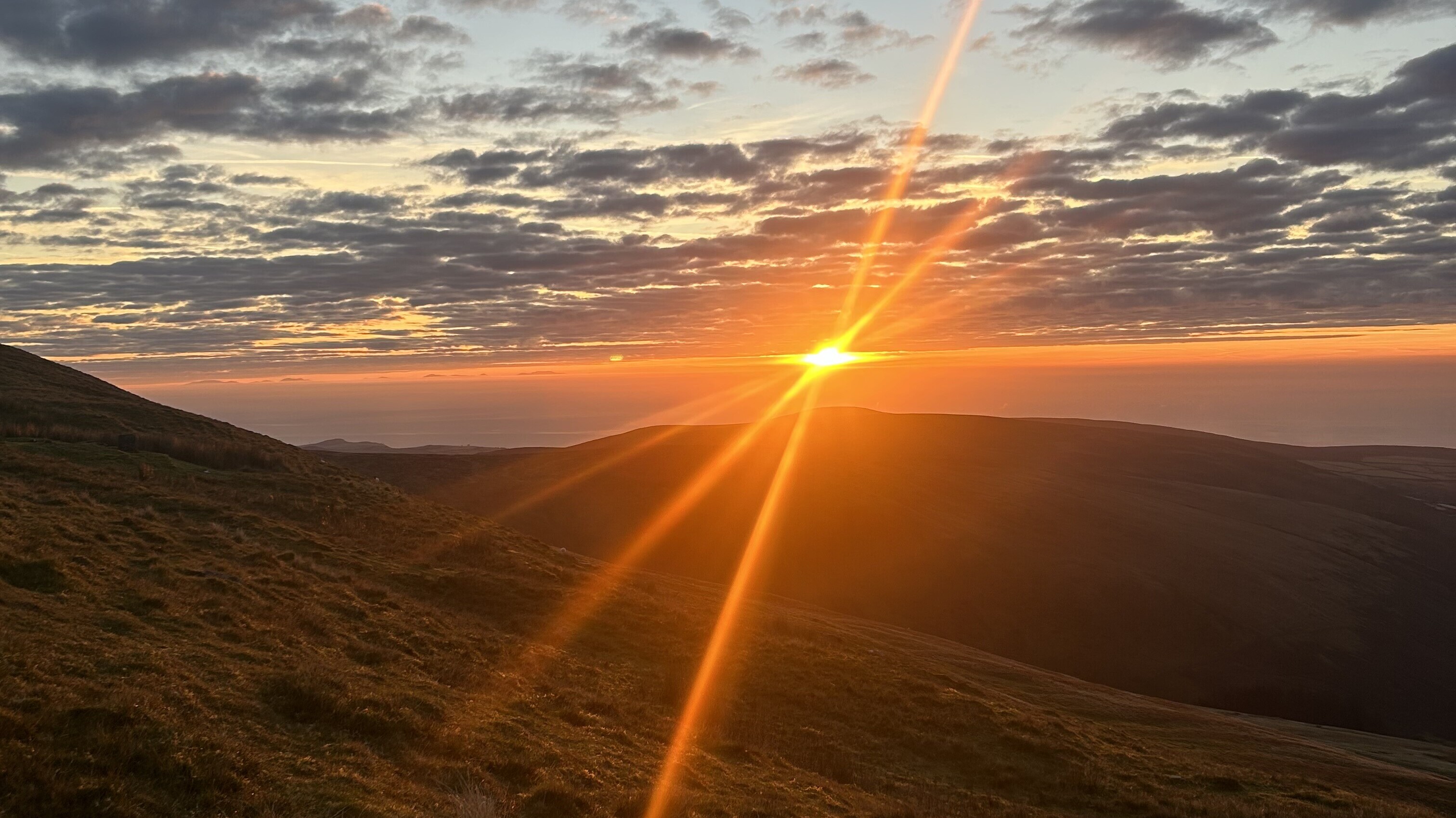 The Sunrise at Snaefell