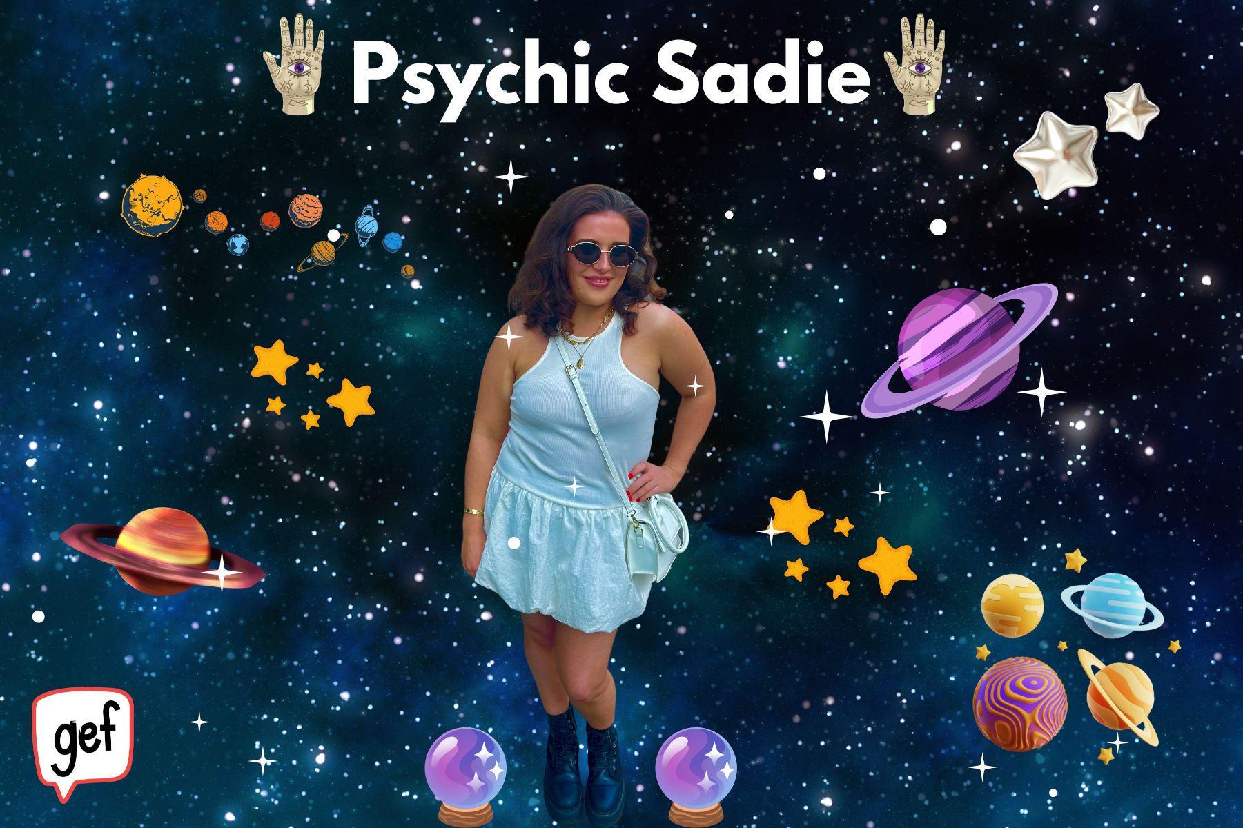 Psychic Sadie illustration