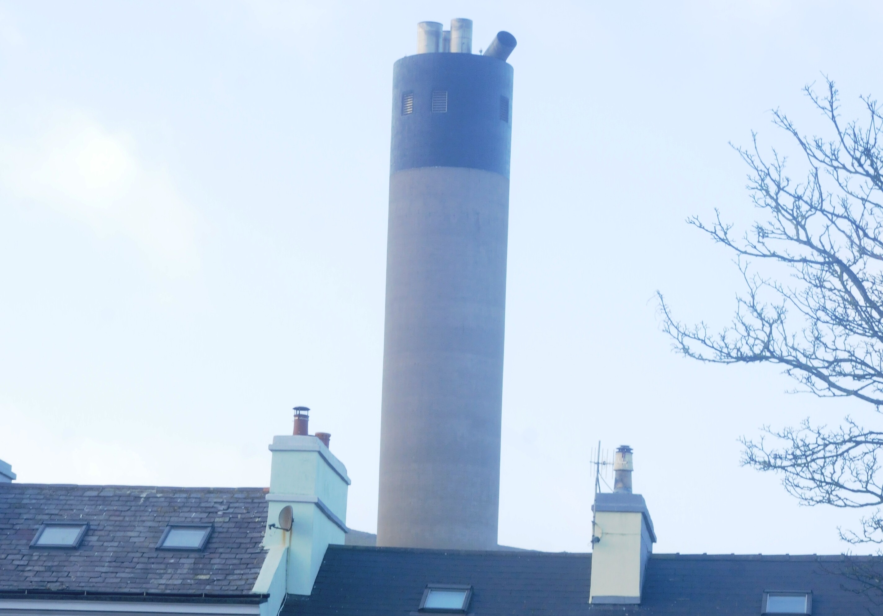 Peel Power Station chimney