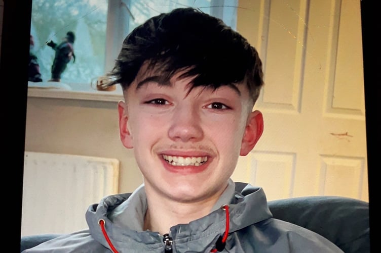 Christopher McBurnie, 14, died following an incident in Ramsey (Isle of Man Constabulary)